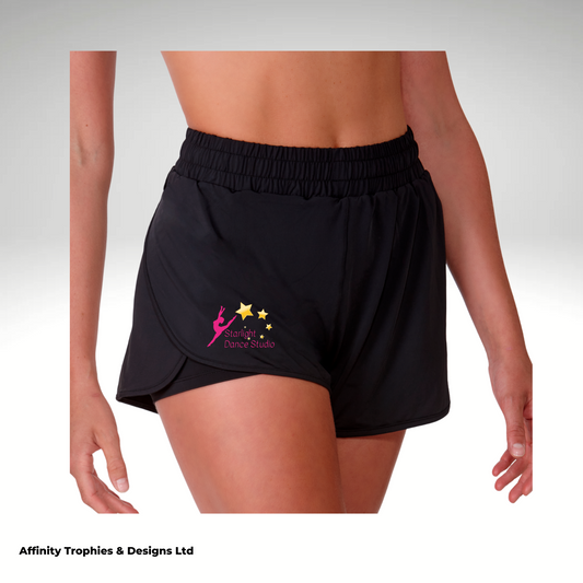 Starlight Dance Studio Double Layer Shorts