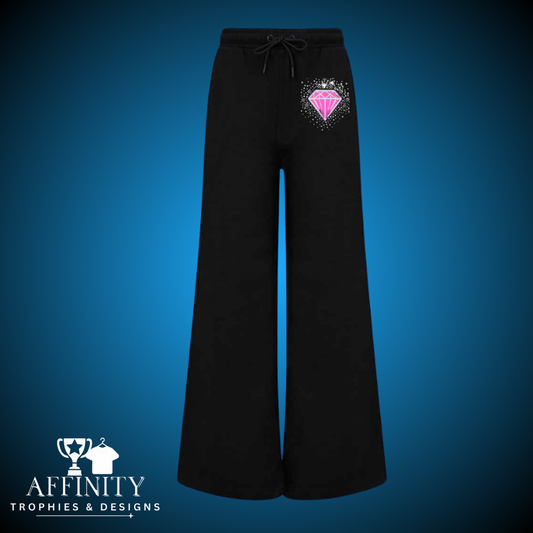 Shadazzle Wide Leg Tracksuit Bottoms
