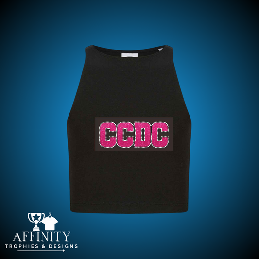 CCDC Racer Back Crop Top