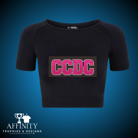 CCDC Cap Sleeved Crop Top