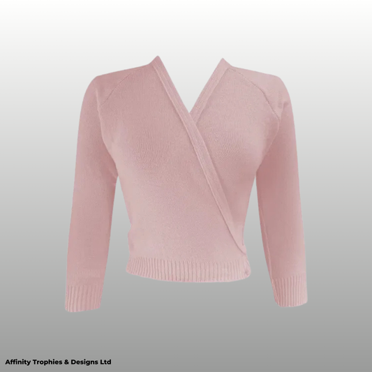 Pink Ballet Warp Cardigan