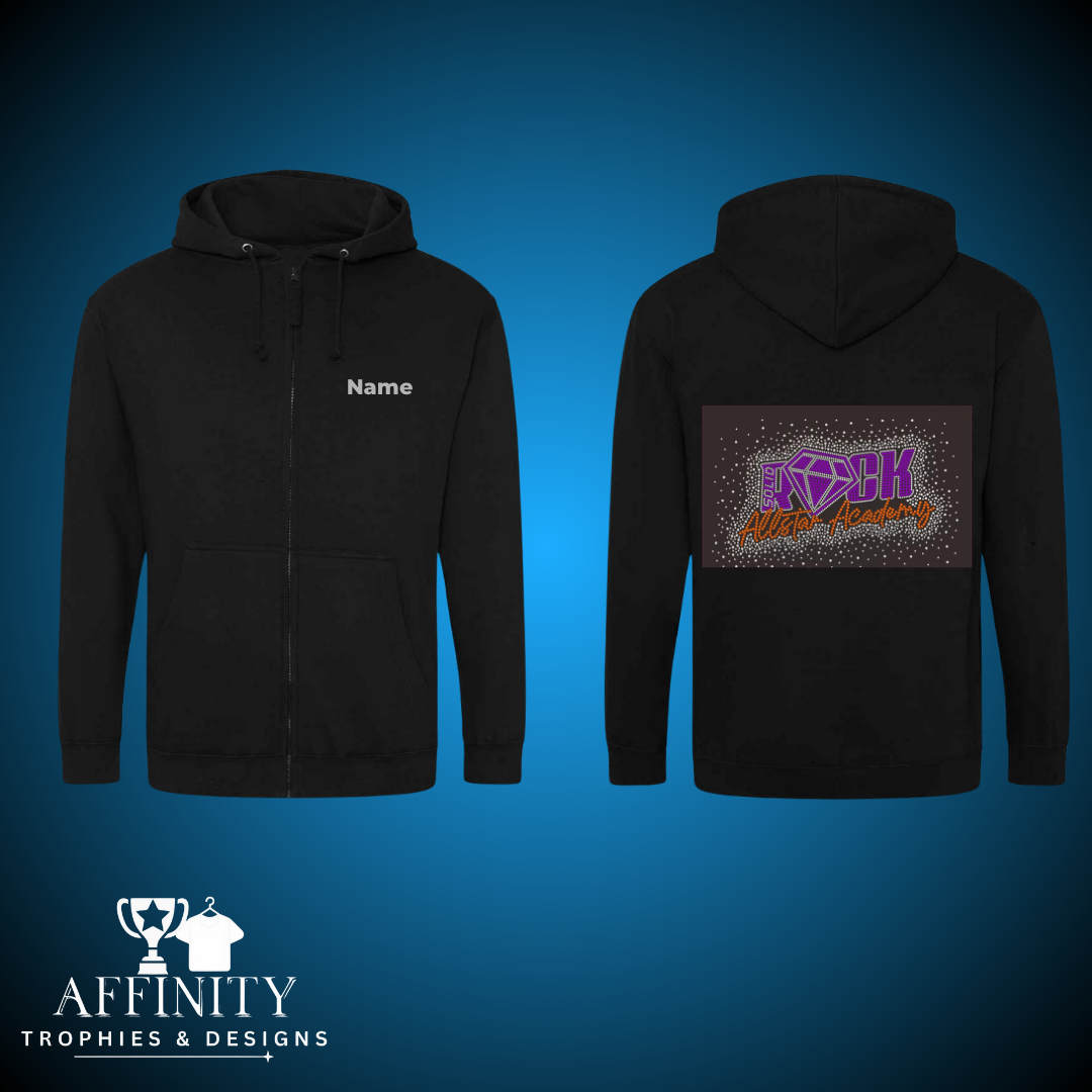 Solid Rock Allstar Academy Zip Up Hoodie