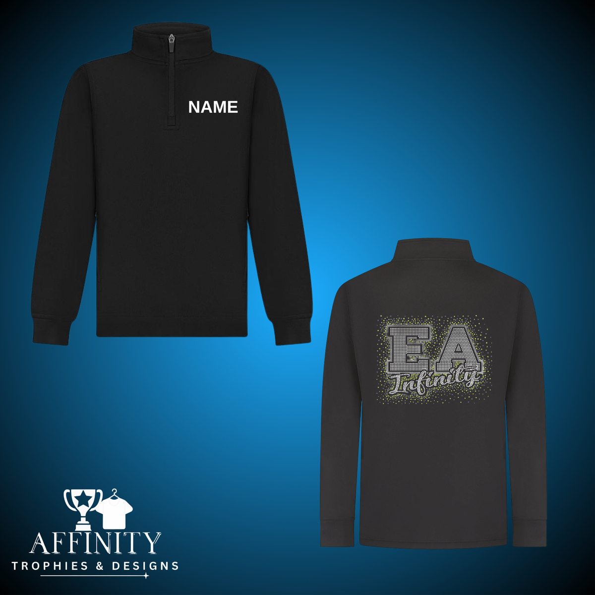 EA Infinity 1/4 Zip Up Jacket