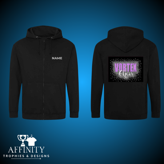Vortex Cheer Zip Up Hoodie