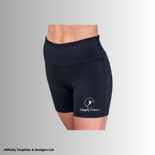 Simply Dance High Waisted Cycle Shorts