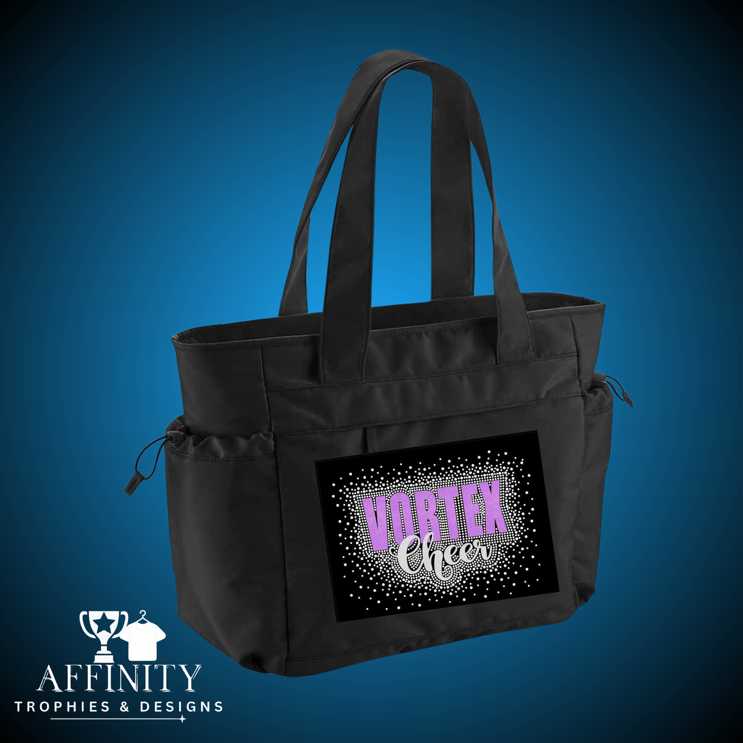 Vortex Cheer Oversized Tote Bag