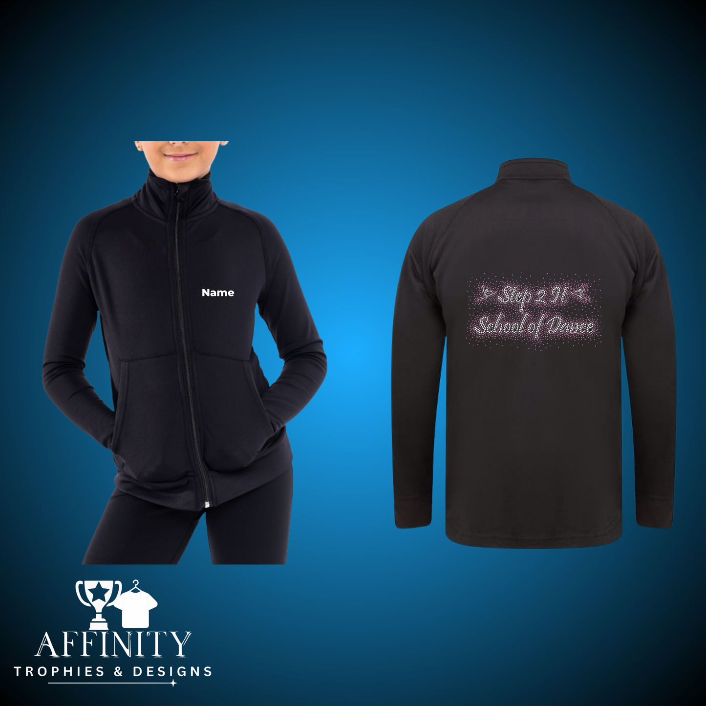 Step2 It Rhinestone Performance Jacket