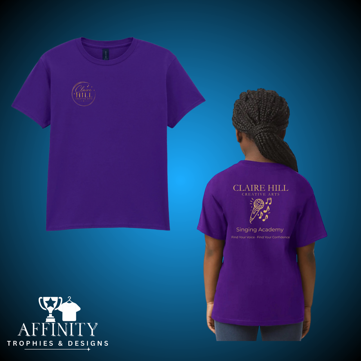 Claire Hill Creative Arts Singing Academy T-Shirt
