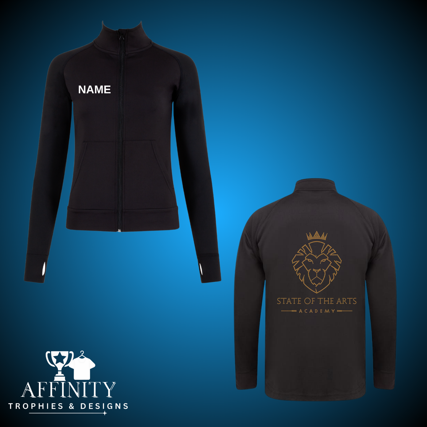 State of the Arts Rhinestone Performance Jacket