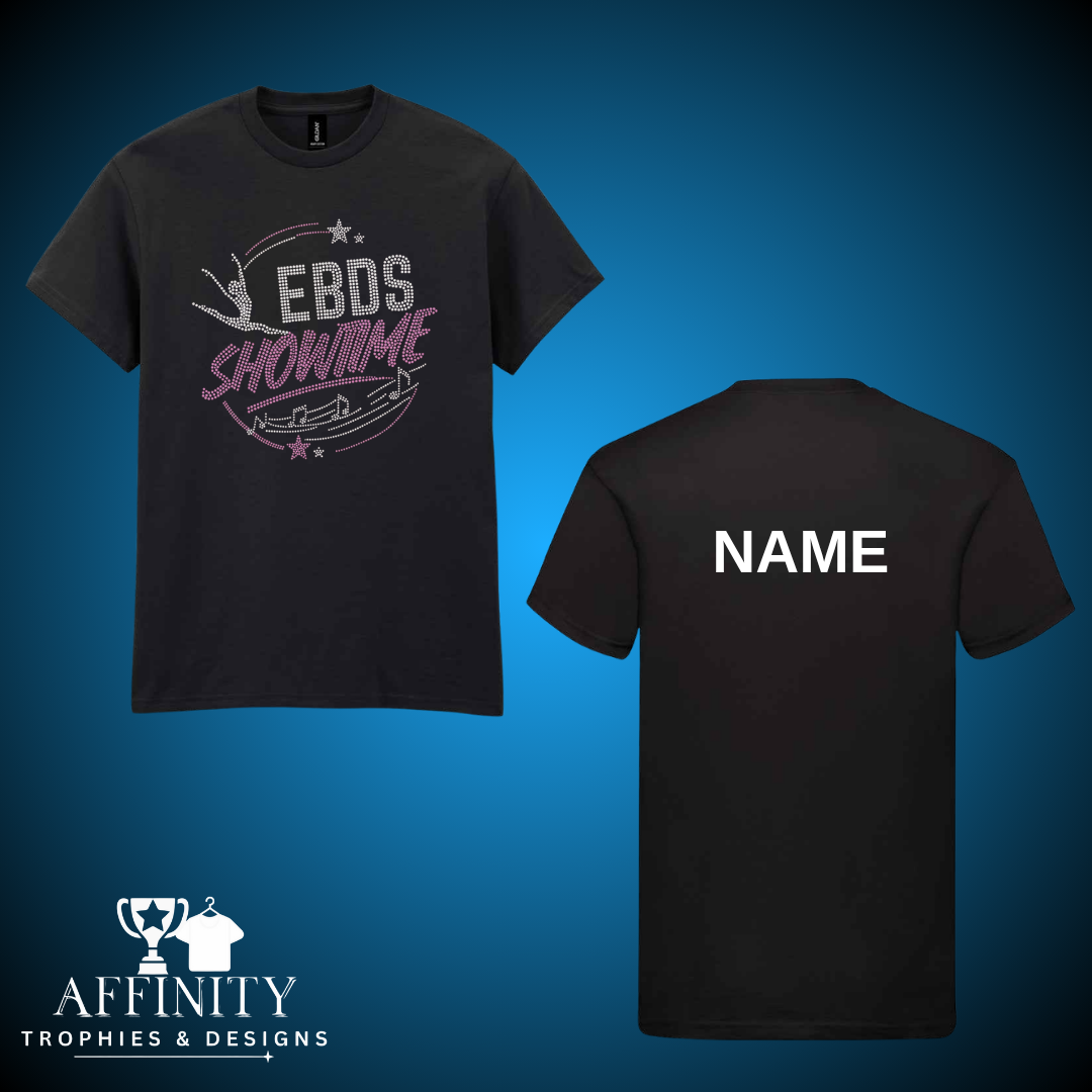 Emily Black Showtime 2026 Rhinestone T-Shirt