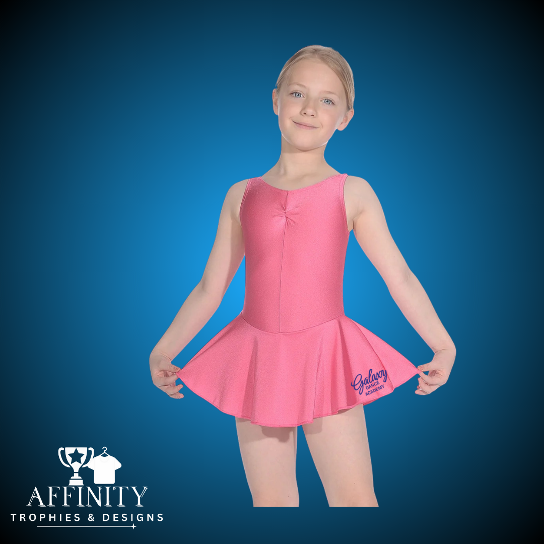 Galaxy Dance Academy Skirted Leotard - Pink