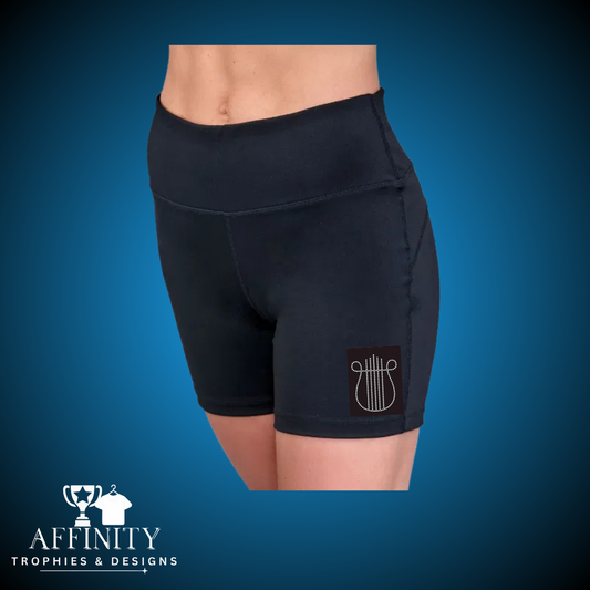 Apollo Arts Elite Dance Company High Waisted Cycle Shorts