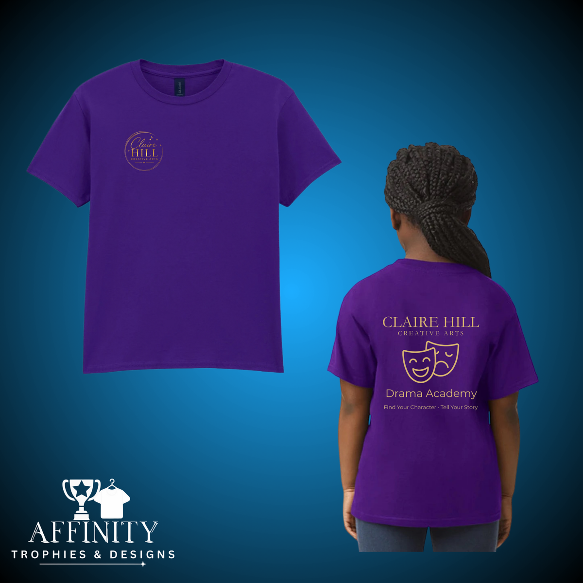Claire Hill Creative Arts Drama Academy T-Shirt