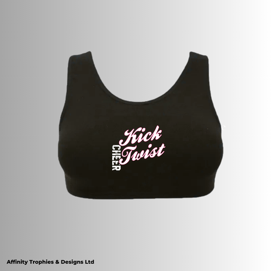 Kick Twist Cheer Crop Top