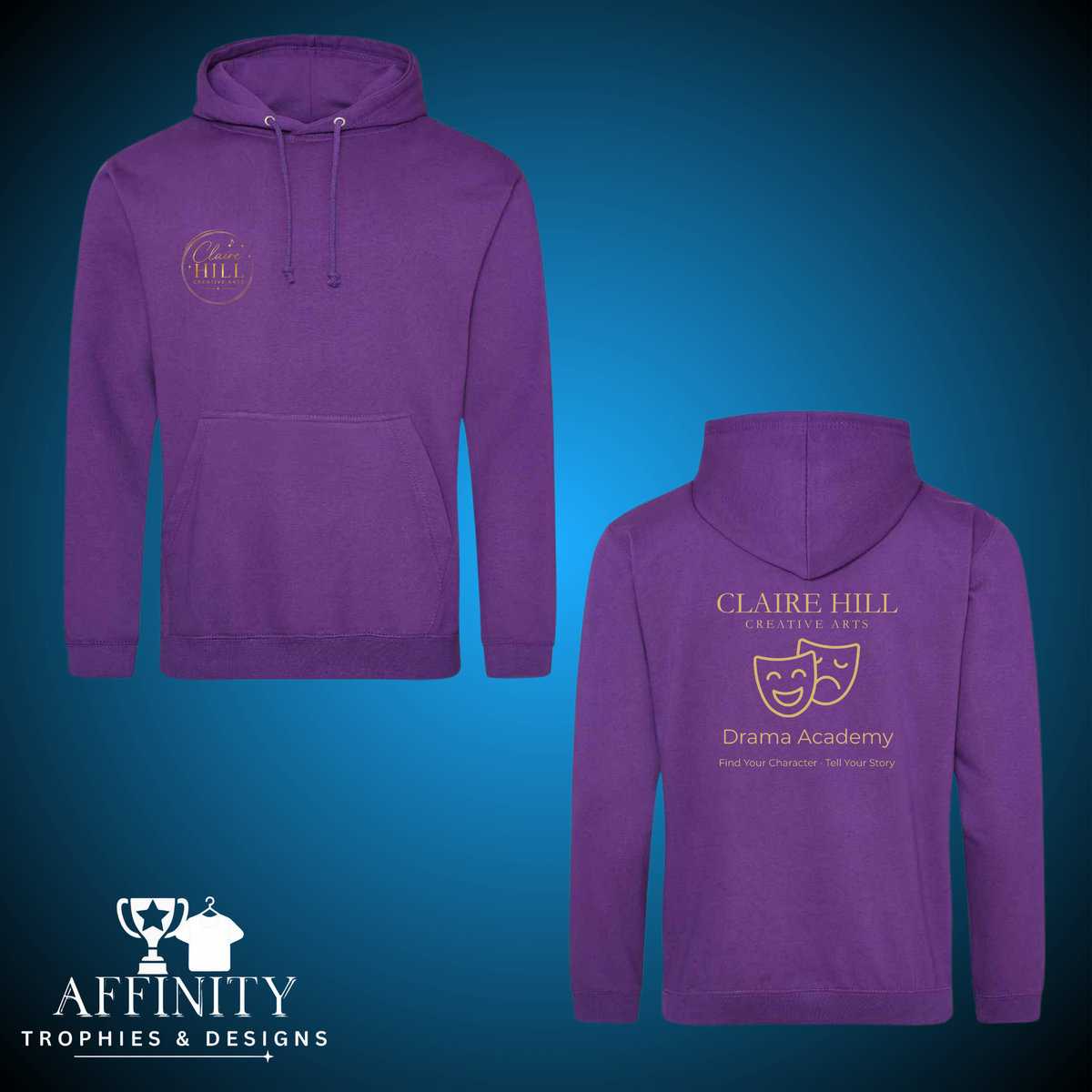Claire Hill Creative Arts Drama Academy Hoodie