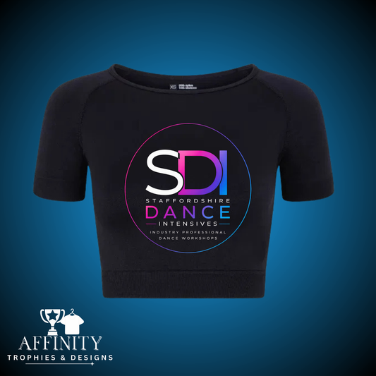 Staffordshire Dance Intensives Capped Sleeve Crop Top
