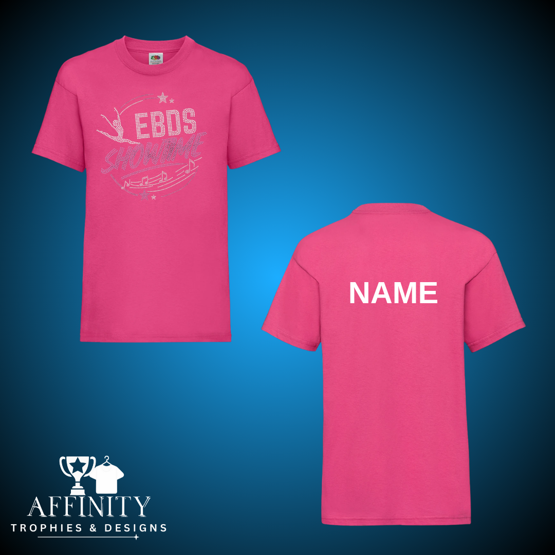 Emily Black Showtime 2026 Rhinestone T-Shirt