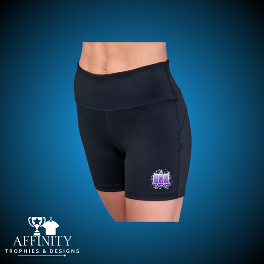 Galaxy Dance Academy High Waisted Cycle Shorts