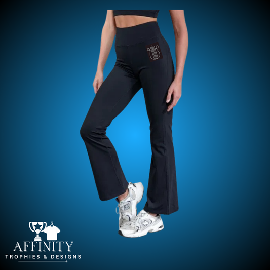 Apollo Arts Elite Dance Company High Waisted Flares