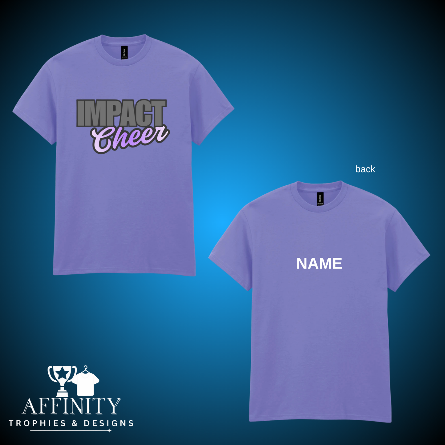 Impact Cheer Purple T-Shirt