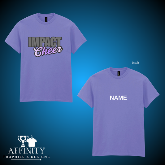 Impact Cheer Purple T-Shirt