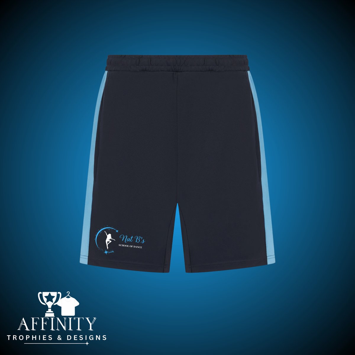 Nat B School of Dance Baggy Navy Shorts