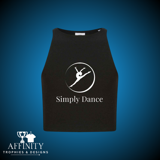 Simply Dance Racer Back Crop Top