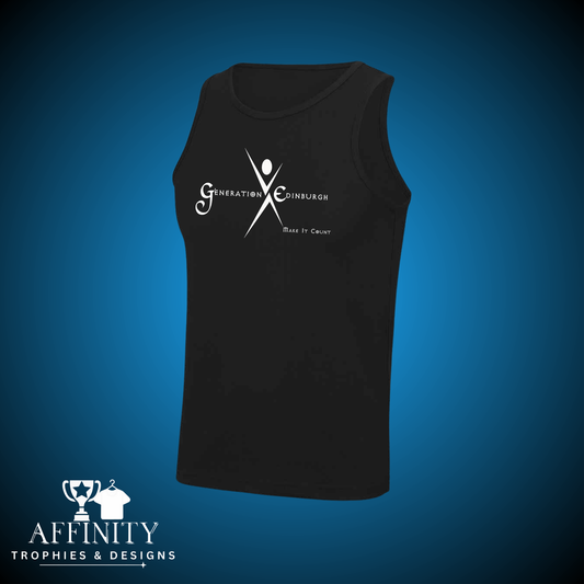 GE Black Vest Top