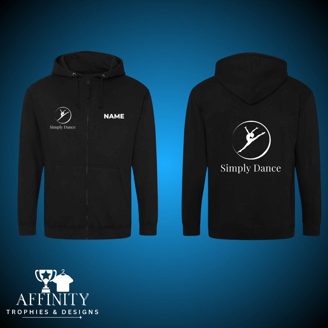 Simply Dance Zip Up Hoodie