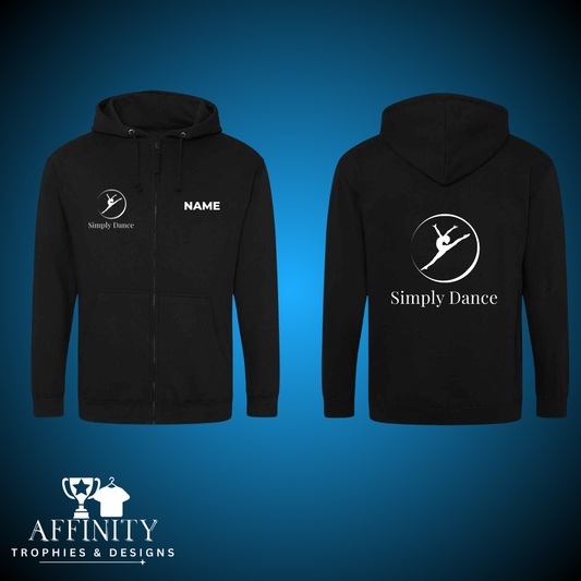 Simply Dance Zip Up Hoodie