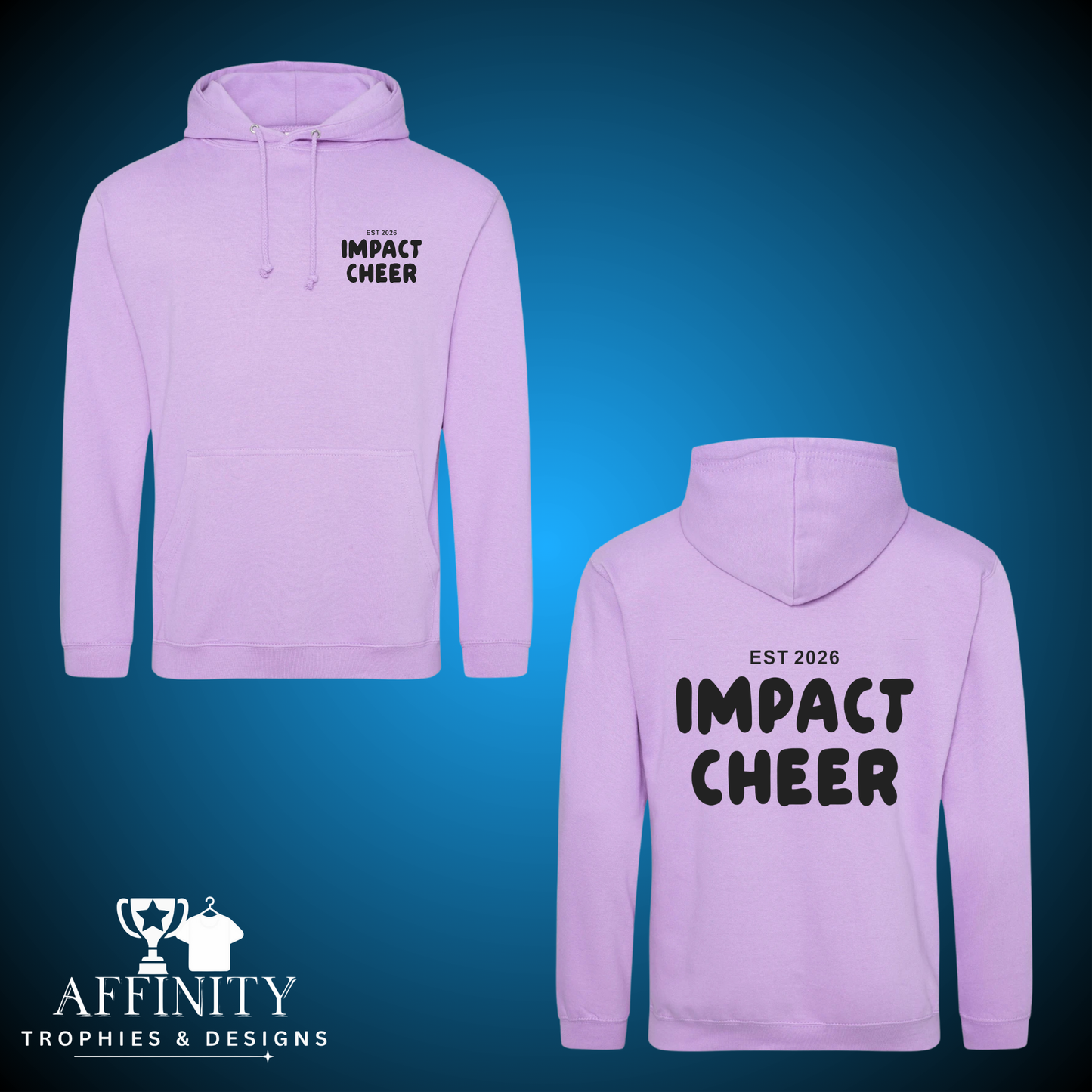 Impact Cheer Puff Print Pullover Hoodie