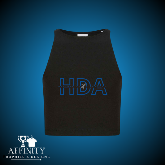 Height's Dance Academy Racer Back Crop Top