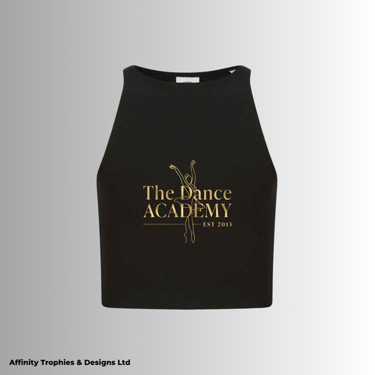 The Dance Academy Racer Back Crop Top
