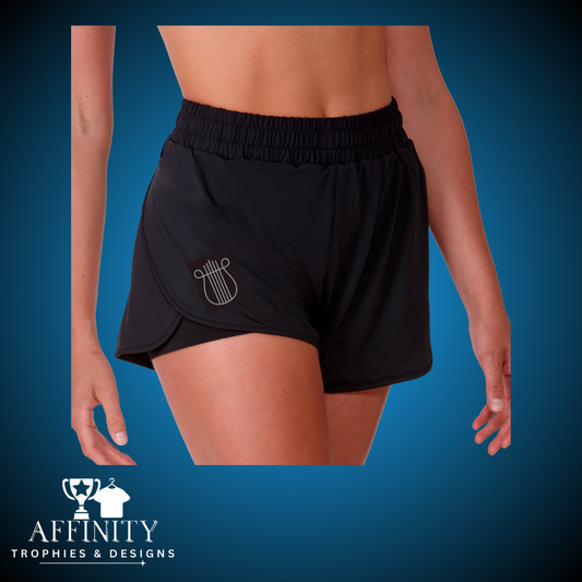 Apollo Arts Elite Dance Company Double Layer Shorts