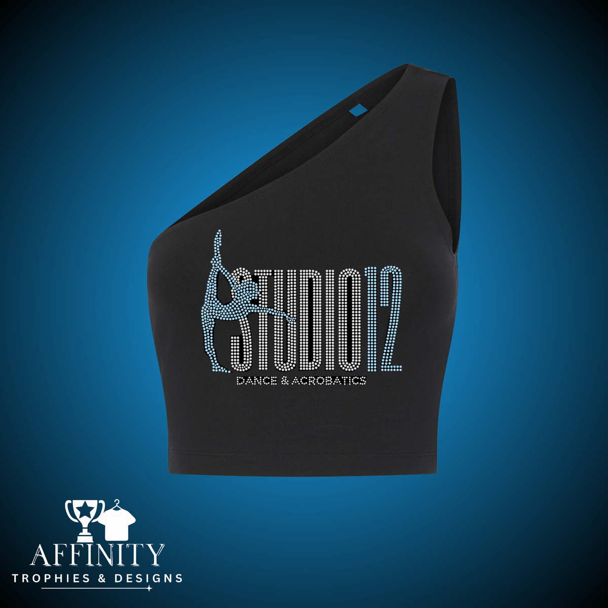 Studio 12 One Shoulder Crop Top