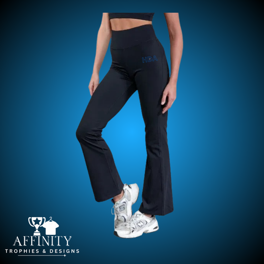 Heights Dance Academy High Waisted Flares
