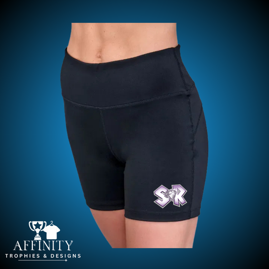 Solid Rock Allstar Academy High Waisted Cycle Shorts