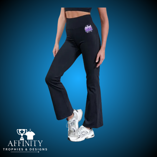 Galaxy Dance Academy High Waisted Flares