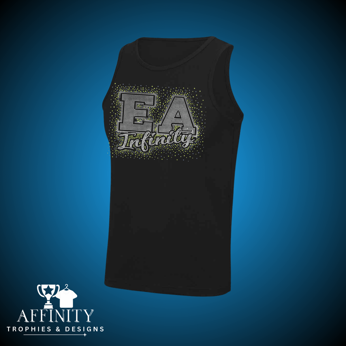 EA Infinity Mens/Boys Rhinestone Workout Vest