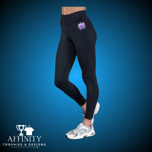 Galaxy Dance Academy High Waisted Leggings