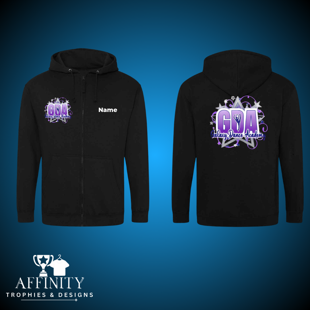 Galaxy Dance Academy Zip Up Hoodie