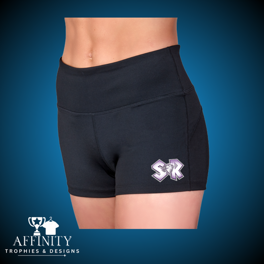 Solid Rock Allstar Academy High Waisted Shorts