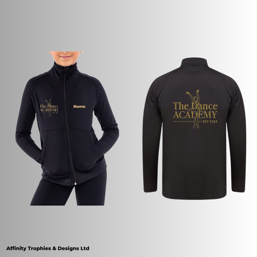 The Dance Academy Rhinestone Performance Jacket